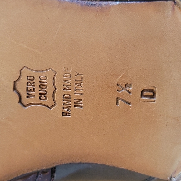 VINTAGE HANDMAND R  MARTEGANI LEATHER LACE UP  SPATS. - Picture 9 of 14